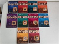 FRIENDS season 1-10 DVDs, new, some cases are