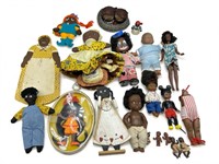 Collection of black Americana toys & dolls