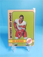 Of. 1972 Red Wings Red Berenson