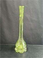 Vintage green vase
