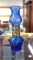 Mini Cobalt oil lamp