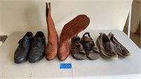 Men’s shoes : Sz 10 sandals, the rest 10.5