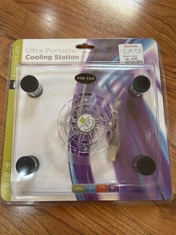 C10) Portable cooling station for