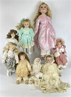 Selection of Porcelain Dolls