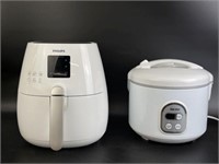 Philips Air Fryer & Aroma Rice Cooker