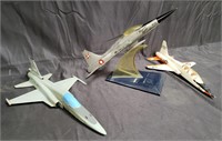 Group of 3 jet models: Freedom Fighter, F-20