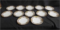 Group of Haviland & co porcelain plates