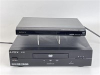 Apex & Sony DVD Player