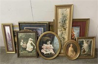 Selection of Vintage Framed Prints