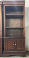 6 FT Wooden Bookshelf with Cabinet