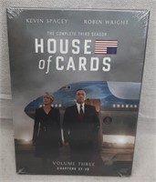 C12) NEW House Of Cards Third Season DVD Set