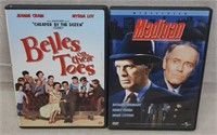 C12) 2 DVDs Movies Madigan & Belles On Their Toes