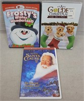 C12) 3 DVDs Movies Christmas Family Santa Clause 2
