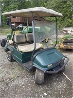 ParCar gas golf cart w/ extended roof