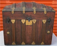 Victorian Style Refurbished Trunk