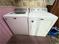 Maytag Bravos MCT Washer & Dryer, HE - Top Load