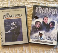 D1) Bodyguard and Trapped Buried Alive dvd
