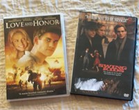 D1) Love and Honor DVD and Swing kids dvd