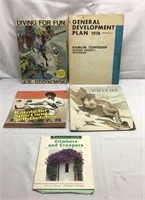 F15) ASSORTED LOT OF BOOKS