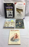 F15) ASSORTED LOT OF BOOKS