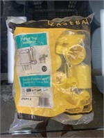 Bag of t-post insulators