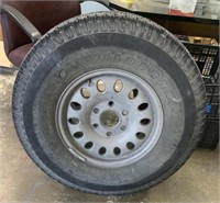 Tire and rim  p265/75 r16