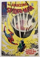 (J) The Amazing Spider-Man #61 “Tangled Web”