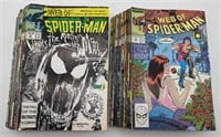 (R) 51 Marvel web of Spiderman comics