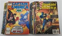 (R) 33 Marvel comics including Captain America,