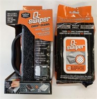 Q-Swiper Grill Cleaning Set Plus Extra Wipes