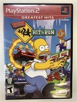 Playstation 2 Simpsons Hit & Run Game