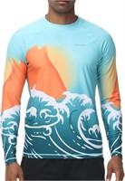 VAYAGER Men's Swim Shirts UPF 50+ Rash