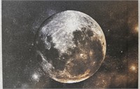 Moon Canvas Wall Art Picture