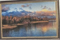 Lake Canvas Wall Art Picture