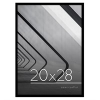 Americanflat 20x28 Picture Frame in Black - Thin