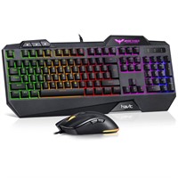 havit Gaming Keyboard and Mouse Combo, Backlit