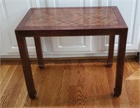 Wood Side Table