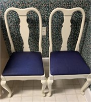 Pair of Lacquer Side Chairs