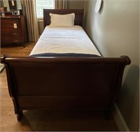 Sleigh Style Twin Bed B