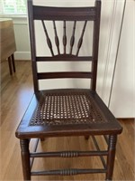 Caned Seat Occasional Chair