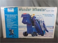 ~ NIB Wonder Wheeler Super Size Beach Cart