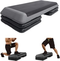 AS IS-HTTMT 43'' Home Gym Aerobic Step