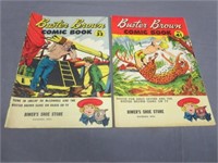 (2) Buster Brown Comic Books