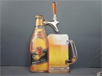 ~ Miller MGD Cardboard Beer Sign 28x42'