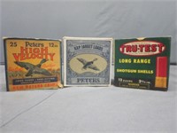 Vintage 12 Ga Shells & Box