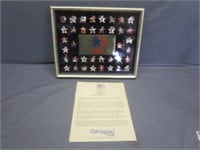 1984 Olympic Eagles & Stars Pin Set