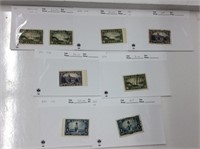 Stamps Mhn 225 X2, 226 X3, 227 X2