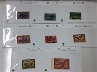 Stamps Mhn 261, 262, 272, 273, 411, 05, C1f, E6