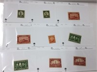 Stamps Mhn 141, 142 X2, 143 X2, 175 X2, 190 X2
