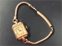 12k Gold Filled Ladies Tissol Swiss Watch